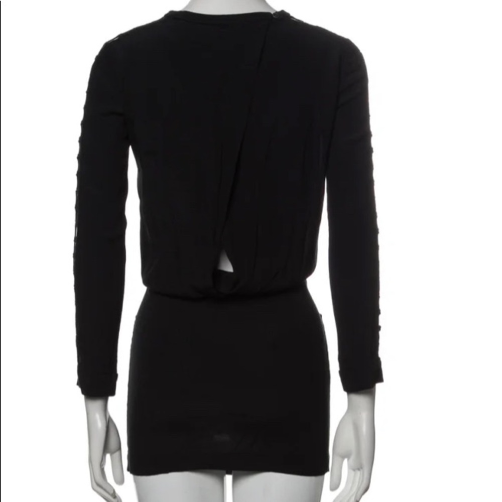 IRO black mini dress